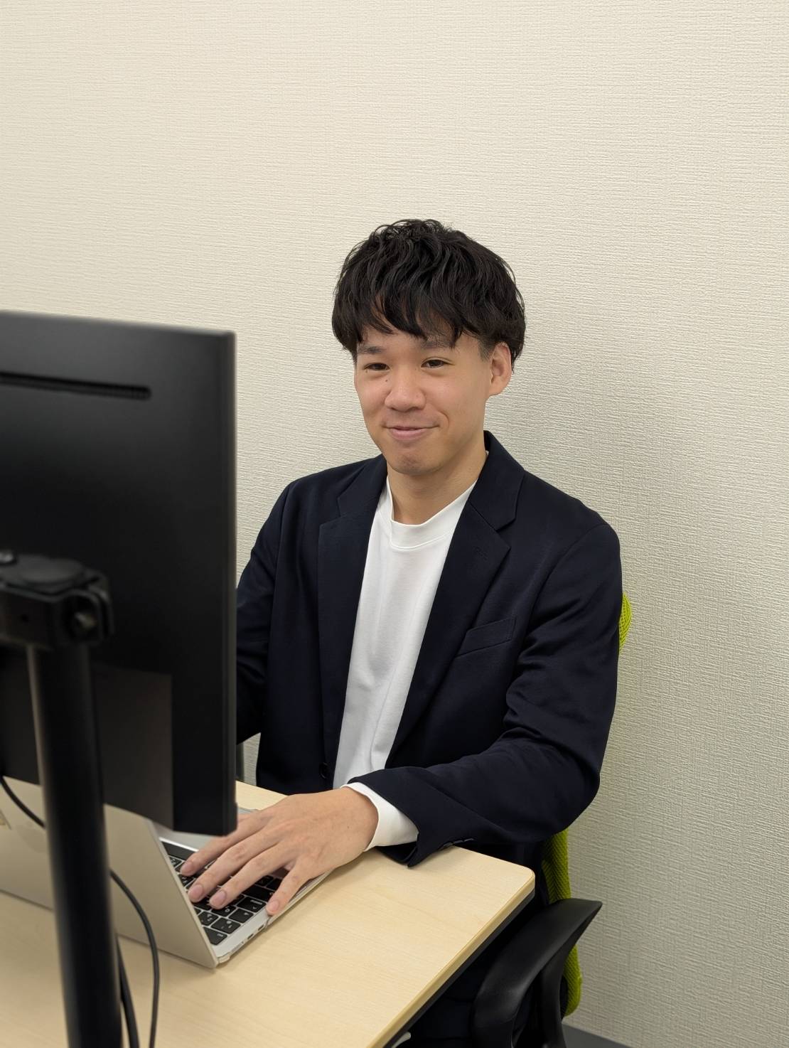 会社代表の写真